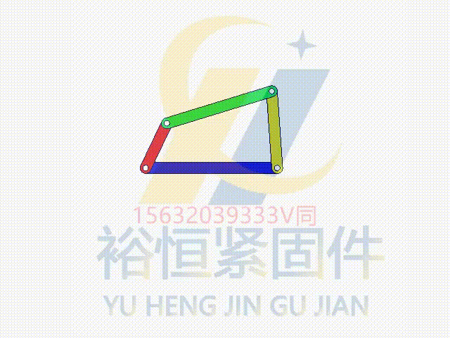 圖004 搖桿主動(dòng) 逆時(shí)針轉(zhuǎn)動(dòng)的死點(diǎn)位置.gif